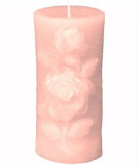 Свеча роза ( 7,5 x 15 )